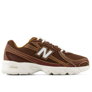 Buty unisex New Balance U7407IK - brązowe