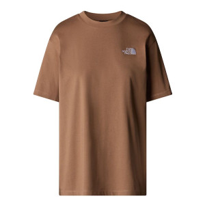 Koszulka damska The North Face Simple Dome 0A87NQ6IH1 - brązowa