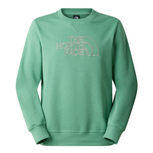 Bluza męska The North Face Drew Peak Light 0A8C1CMUA1 - zielona