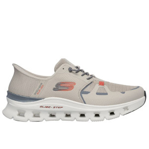 Buty męskie Skechers Slip-ins: Glide-Step Pro 232930TPOR - szare