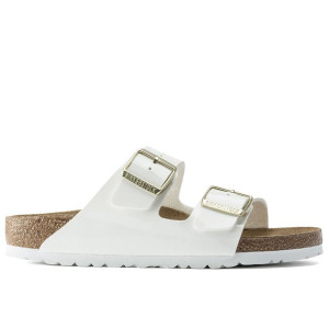 Klapki unisex Birkenstock Arizona 1005294 - białe