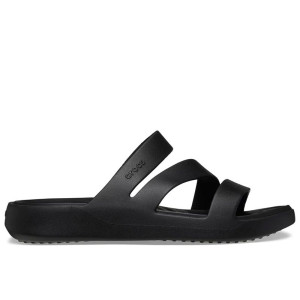 Klapki damskie Crocs Getaway Strappy 209587-001 - czarne