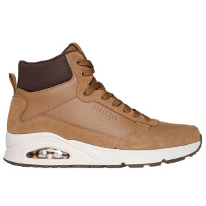 Buty męskie Skechers Uno Stand High 183013WSK - brązowe
