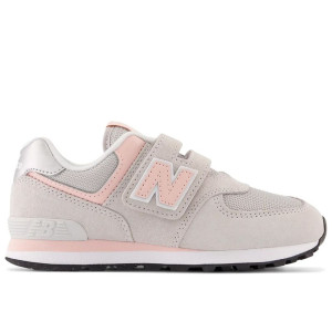 Buty dziecięce New Balance PV574EVK - beżowe
