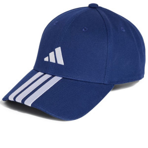 Czapka z daszkiem dla każdego adidas Sportswear 3-Stripes New Logo Baseball JP0384 - granatowa