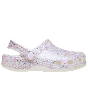 Klapki dziecięce Crocs Classic Fantasy Glitter Clog 212561-100 - multikolor