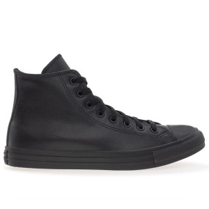 Buty unisex Converse Chuck Taylor All Star Hi Mono Leather 135251C - czarne