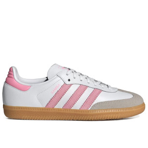 Buty młodzieżowe adidas Originals Samba OG J JQ2018 - białe