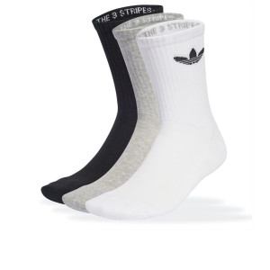 Skarpetki unisex adidas Originals 3-Stripies High Crew 3 Pairs JV7416 - białe