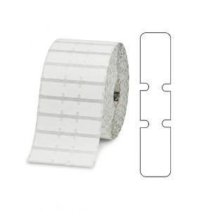 Etykiety termiczne Zebra 56 x 13 mm 3510 szt. / jubilerskie / polipropylenowe / z perforacją / gilza fi40 
