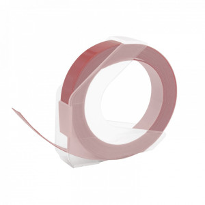 Taśma Specmark S0898180 9 mm x 3 m / burgundowa / do wytłaczarki DYMO Omega 