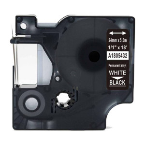 Taśma winylowa Specmark Rhino 1805432 24 mm x 5,5 m / do drukarek DYMO D1