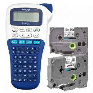 Drukarka etykiet Brother P-touch H107B 180 dpi / do 12 mm / z 2 szt. taśm TZe w zestawie 