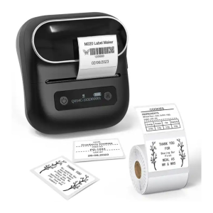 Drukarka etykiet Phomemo M220 czarna 203 dpi / do 80 mm / PC / Mac / Smartfon / BT / USB 