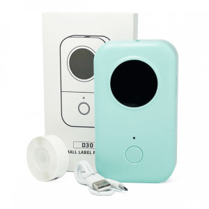 Mini drukarka etykiet Phomemo D30 zielona 203 dpi / do 15 mm / Smartfon / BT 