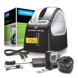 Drukarka etykiet DYMO LabelWriter 450 Duo 300 dpi / do 62 mm / PC / Mac / USB 