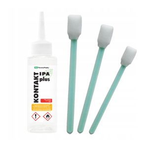 Uniwersalny zestaw do czyszczenia drukarek / IPA 100 ml + 3 patyczki bezpyłowe 