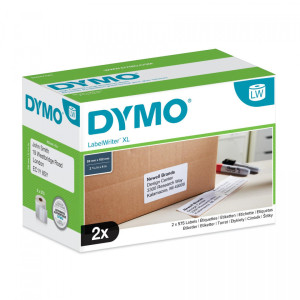 Etykiety DYMO LW S0947420 102 x 59 mm 575 szt. / do drukarek etykiet DYMO LabelWriter / zestaw 2 szt. 