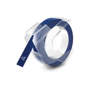 Taśma DYMO S0898140 9 mm x 3 m / niebieska / do wytłaczarki DYMO Omega 