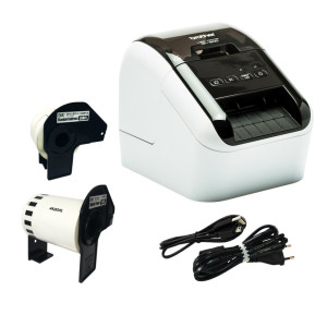 Drukarka etykiet Brother QL-800 duocolor 300 dpi / do 62 mm /PC / Mac / USB 