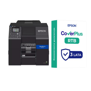 Drukarka etykiet Epson ColorWorks C6000Pe (mk) 1200 dpi / do 108mm / PC / Mac / USB / Ethernet 