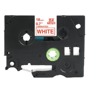 Taśma Specmark TZe-242 18 mm x 8 m / biała / czerwony nadruk / do drukarek Brother P-touch