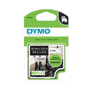 Taśma nylonowa DYMO Rhino 16958 19 mm x 3,5 m / do drukarek DYMO D1 