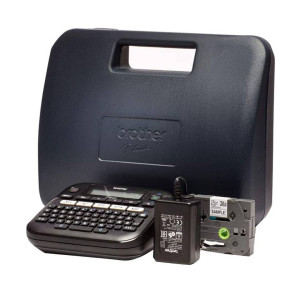 Drukarka etykiet Brother P-touch D210VP 180 dpi / do 12 mm / z walizką w zestawie 