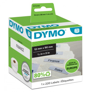 Etykiety DYMO LW-99017 12 x 50 mm 500 szt. / do drukarek etykiet DYMO LabelWriter 
