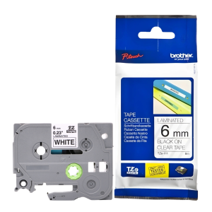Taśma Brother TZe-211 6 mm x 8 m / do drukarek Brother P-touch