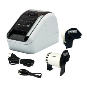 Drukarka etykiet Brother QL-810Wc 300 dpi / do 62 mm / PC / Mac / USB / Wi-Fi 