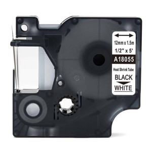Rurka termokurczliwa Specmark Rhino 18055 12 mm x 1,5 m ø3,0 - 5,1 mm / do drukarek DYMO D1