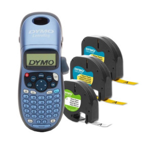 Drukarka etykiet DYMO LetraTag 100H 160 dpi / do 12 mm / z 3 szt. taśm LT w zestawie 