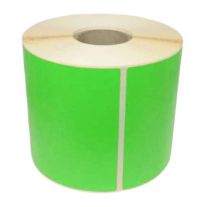 Etykiety termiczne Specmark 100 x 50 mm 1000 szt. / papierowe / zielone / gilza fi40 