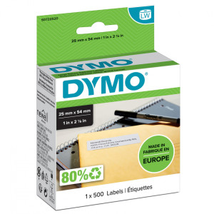 Etykiety DYMO LW-11352 25 x 54 mm 500 szt. / do drukarek etykiet DYMO LabelWriter 