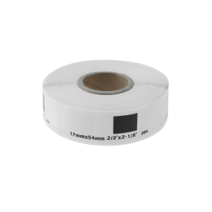 Etykiety Specmark DK-11204 17 x 54 mm 400 szt. / papierowe / bez uchwytu / do drukarek Brother QL