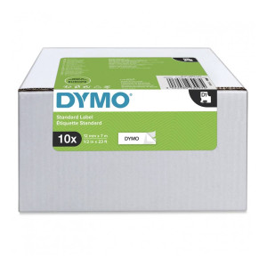 Taśma DYMO D1-45013 2093097 12 mm x 7 m / papierowa / do drukarek DYMO D1 / zestaw 10 szt. 