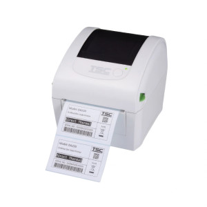Drukarka etykiet TSC DA220 biała termiczna 203 DPI / do 108 mm / PC / Mac / USB / Ethernet / z zewnętrznym uchwytem