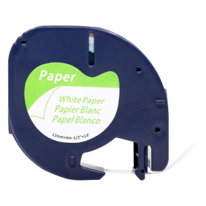 Taśma Specmark LetraTag 59421 12 mm x 4 m / papierowa / do drukarek DYMO LT 