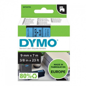 Taśma DYMO D1-40916 9 mm x 7 m / niebieska / czarny nadruk / do drukarek DYMO D1 