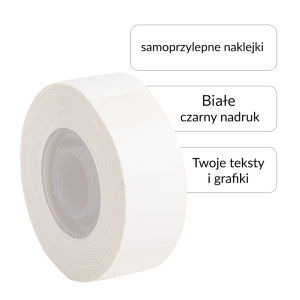 Etykiety Phomemo DP1530-210 15 x 30 mm 210 szt. / papierowe / do drukarki D30 