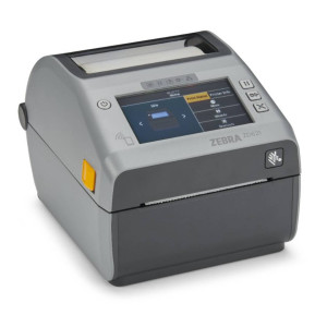 Drukarka etykiet Zebra ZD621T termotransferowa 300 dpi / do 104 mm / LCD / PC / Mac / Smartfon / BT4.0 / USB / USB HOST / Wi-Fi / Ethernet / RS232 + gilotyna 