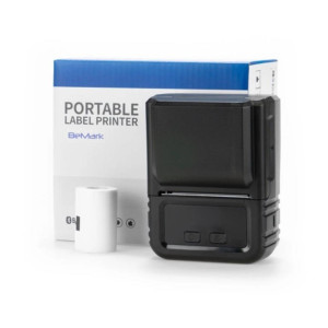 Mini drukarka etykiet Phomemo M120 czarna 203dpi / do 50 mm / PC / Mac / Smartfon / BT / USB 
