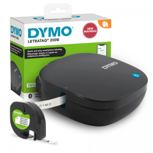 Drukarka etykiet DYMO LetraTag 200B 200 dpi / do 12 mm / PC / Mac / Smartfon / BT 