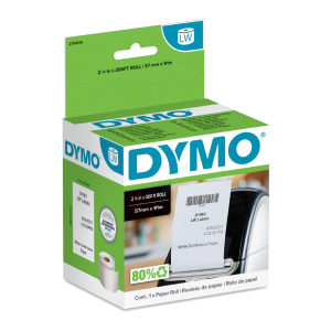 Taśma DYMO LW 2191636 57 mm x 91 m / paragonowa / bez kleju / do drukarek etykiet DYMO LabelWriter 