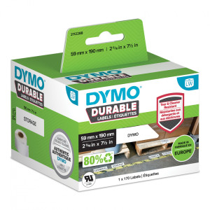 Etykiety DYMO Durable LW-1933087 59 x 190 mm 170 szt. / do drukarek etykiet DYMO LabelWriter 