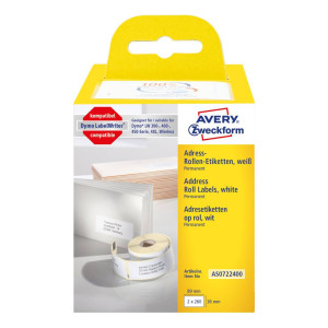 Etykiety Avery Zweckform 36 x 89 mm AS0722400 