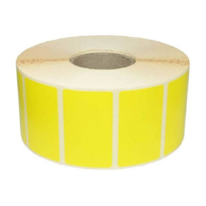 Etykiety termiczne Specmark 32 x 20 mm 3000 szt. / papierowe / żółte / gilza fi40 