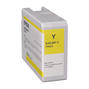 Tusz Epson SJIC36P(Y) yellow / do drukarek Epson ColorWorks C6000 i C6500 