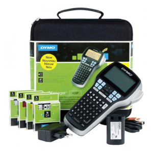Drukarka etykiet DYMO LabelManager 420P 180 dpi / do 19 mm / PC / Mac / USB / z walizką w zestawie 